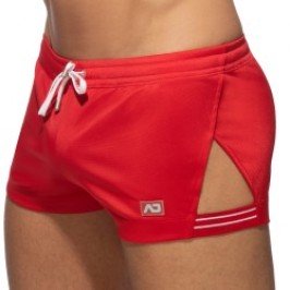 Short of the brand ADDICTED - Short Stripe Side - rouge - Ref : AD680 C06