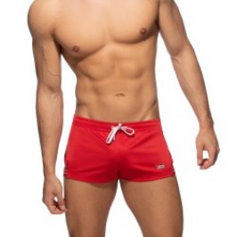 Short of the brand ADDICTED - Short Stripe Side - rouge - Ref : AD680 C06
