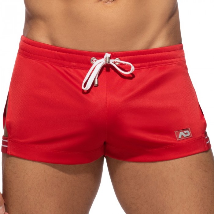 Short of the brand ADDICTED - Short Stripe Side - rouge - Ref : AD680 C06