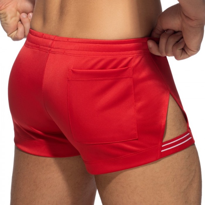 Short of the brand ADDICTED - Short Stripe Side - rouge - Ref : AD680 C06
