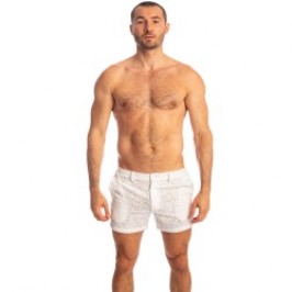 Breve del marchio L HOMME INVISIBLE - Udaipur Bianco - Pantaloncini - Ref : RW01 UDA 002