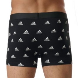 Packs of the brand ADIDAS - Adidas Sport - Active Flex Cotton 2-Pack of Blue & Black Logo Boxer Shorts - Ref : IB01 0913