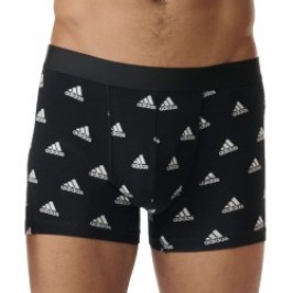Packs of the brand ADIDAS - Adidas Sport - Active Flex Cotton 2-Pack of Blue & Black Logo Boxer Shorts - Ref : IB01 0913