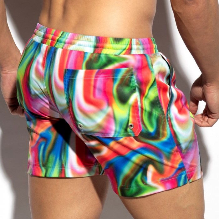 Short de bain de la marque ES COLLECTION - Short de bain Trippy - Ref : 2404 C08