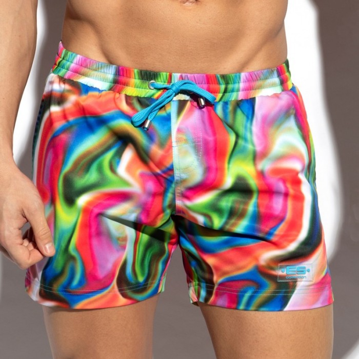 Short de bain de la marque ES COLLECTION - Short de bain Trippy - Ref : 2404 C08
