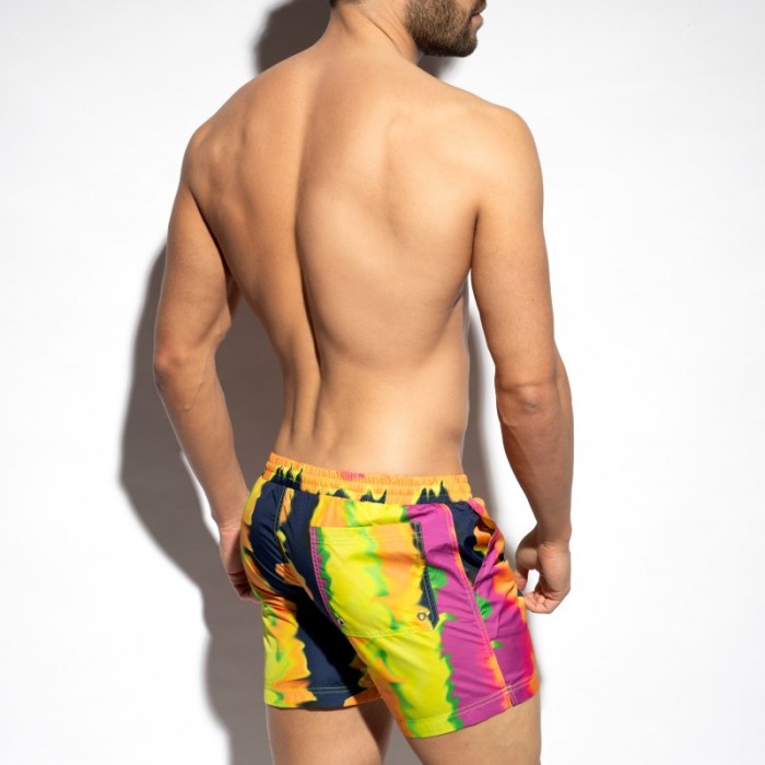 Short de bain de la marque ES COLLECTION - Short de bain Kaleido - Ref : 2403 C31