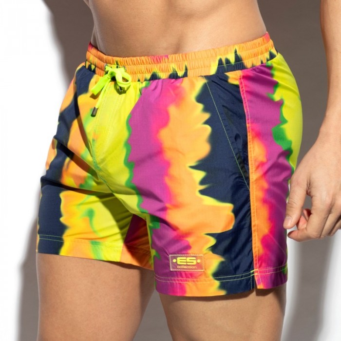 Short de bain de la marque ES COLLECTION - Short de bain Kaleido - Ref : 2403 C31