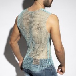 Tank top of the brand ES COLLECTION - copy of Débardeur Beachy net - blanc - Ref : TS334 C23