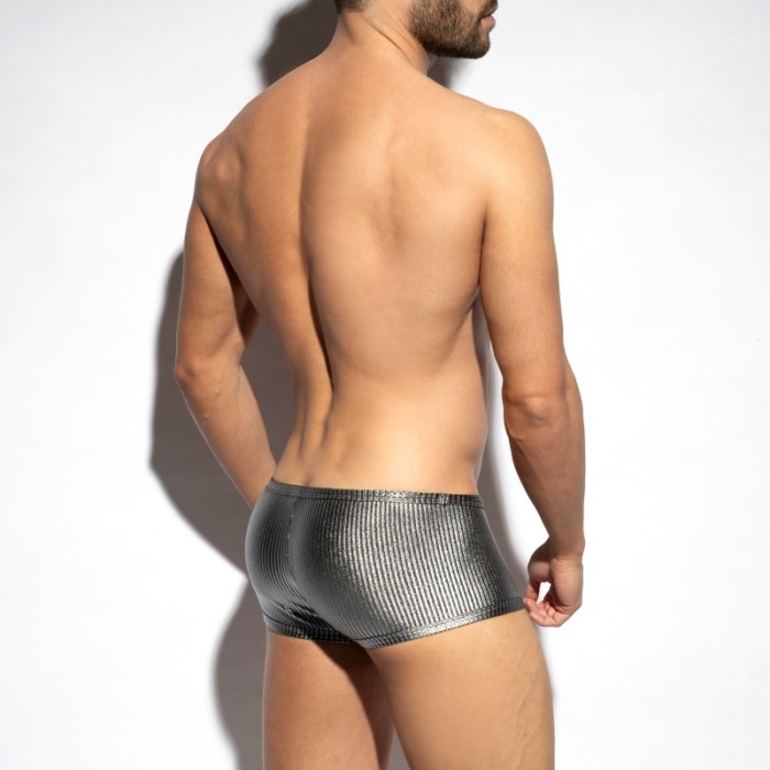 Shorts Boxer, Shorty de la marca ES COLLECTION - Baúl Art Deco Metalizado - plata - Ref : UN598 C21