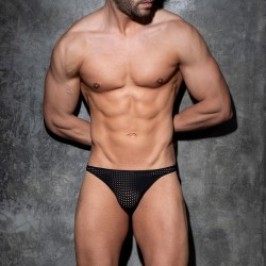 Tanga de la marca AD FÉTISH - copy of String Excite mesh - blanc - Ref : ADF203 C10