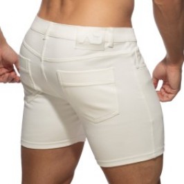 Breve del marchio ADDICTED - Short Svelte - blanc - Ref : AD1253 C01