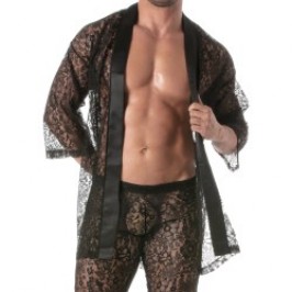 Giacca Kimono in Pizzo Tof...