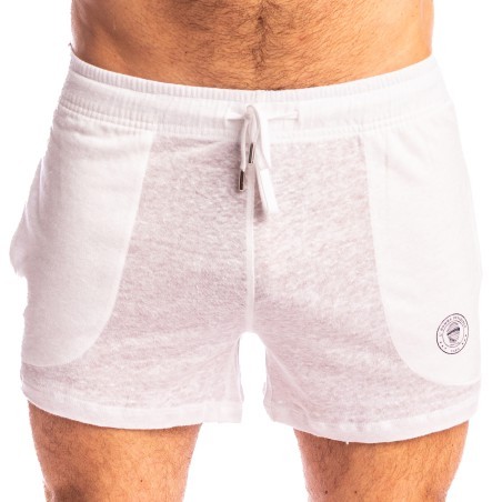 Nieuport Blanco - Pantalones cortos de estar por casa L'Homme Invisible