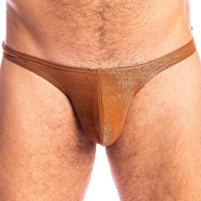 Tanga de la marca L HOMME INVISIBLE - Desert Gold - Tanga Bikini L Homme Invisible - Ref : UW26 DEG