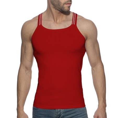 Canotta Slim Fit Sitges - rosso