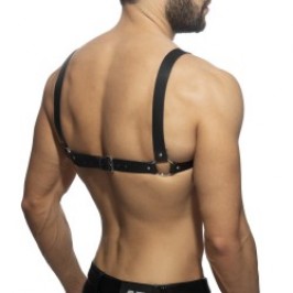 Aprovechar de la marca AD FÉTISH - Arnés de cuero X-Cross - Ref : ADF199 C10