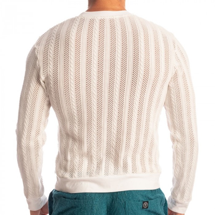 Mangas largas de la marca L HOMME INVISIBLE - Wimbledon Vainilla - Sweat L Homme Invisible - Ref : HW171 WIM 011
