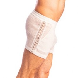 Kurze der Marke L HOMME INVISIBLE - Beynac - Kreuz und quer verlaufende Lounge-Shorts L Homme Invisible - Ref : HW130 BEY 002