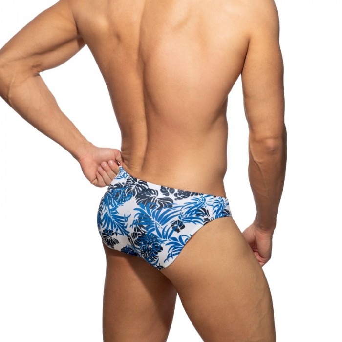 Slip de bain de la marque ADDICTED - Slip de bain Tropicana - bleu - Ref : ADS338 C16