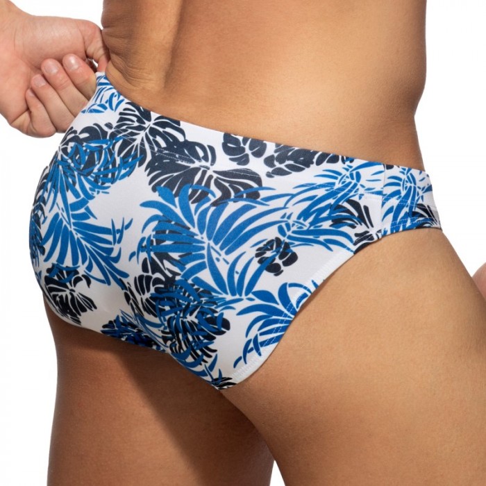 Slip de bain de la marque ADDICTED - Slip de bain Tropicana - bleu - Ref : ADS338 C16