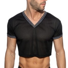 Crop top Slam V-neck - noir