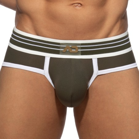 Doppelter Brief Trouble - khaki