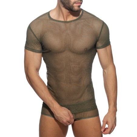 Camiseta Charm - caqui