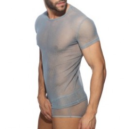 Manches courtes de la marque ADDICTED - T-shirt Charm - bleu ciel - Ref : AD1296 C23