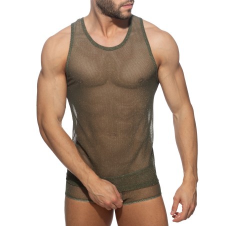 Camiseta de tirantes Charm - caqui