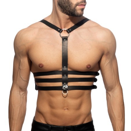 Leather stack harness