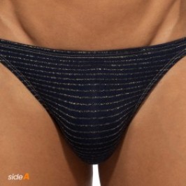 Bagno breve del marchio ADDICTED - copy of String de bain réversible régal - ivoire - Ref : ADS337 C09