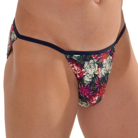 Tanga HOM Funky Styles - Pink floral print