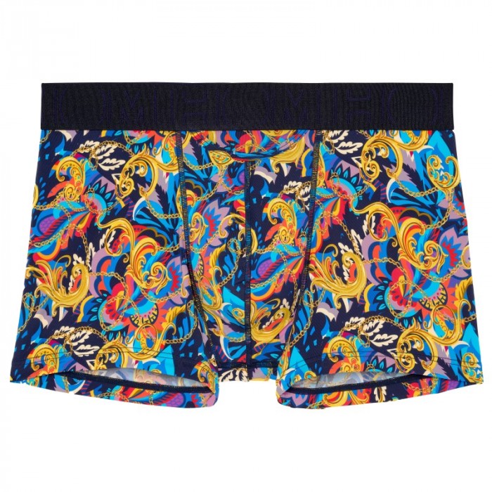 Pantaloncini boxer, Shorty del marchio HOM - Boxer HOM HO1 Funky Styles - Stampa multicolore - ÉDITION LIMITÉE - Ref : 402898 40