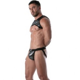 Cinturino Jock del marchio TOF PARIS - Jockstraps con cinturino a scatto 3D Tof Paris - Argento - Ref : TOF472A