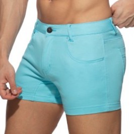 Short d'été 5 poches - bleu...