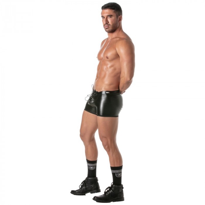 Pantaloncini boxer, Shorty del marchio TOF PARIS - Boxer Bondage Kinky Tof Paris - Ref : TOF482N