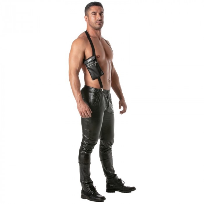 Aprovechar de la marca TOF PARIS - Harnais Elastique avec pochette Kinky Tof Paris - Ref : TOF489N