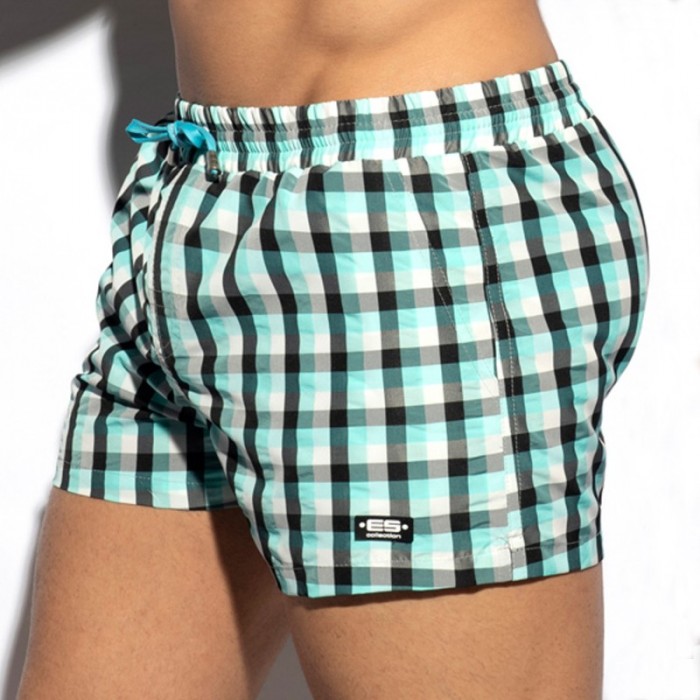 Badehosen der Marke ES COLLECTION - copy of Quadratische Badeshorts - Ref : 2201 C08