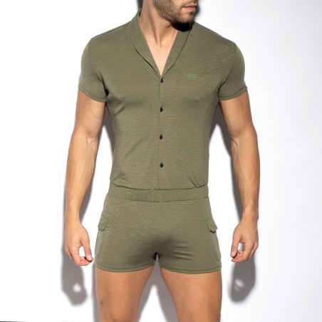 Sleeves bodysuit - khaki