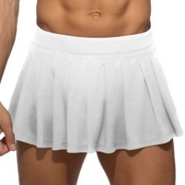 Loungewear de la marque AD FÉTISH - PLEATED RING SKIRT - Blanc - Ref : ADF207 C01