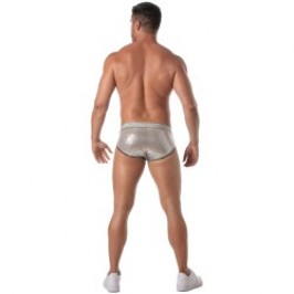 Brief of the brand TOF PARIS - Glitter Briefs Tof Paris - Silver - Ref : TOF506A