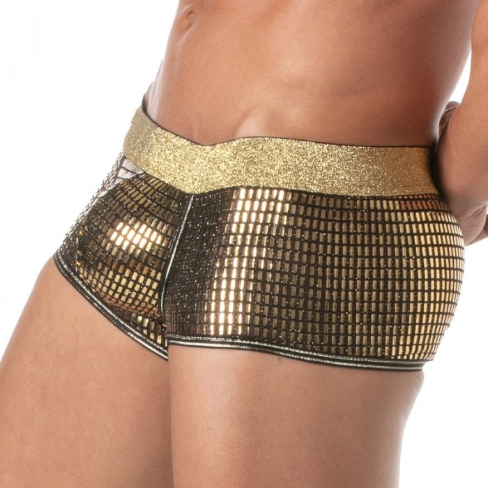 Shorts Boxer, Shorty de la marca TOF PARIS - Boxer Glitter Tof Paris - Oro - Ref : TOF507O