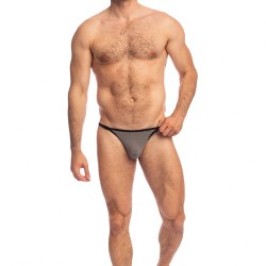 Tanga de la marca L HOMME INVISIBLE - Soft Touch Tanga Striptease L Homme Invisible - Gris - Ref : UW21X SOF GC1