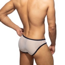Slip de la marca ES COLLECTION - Mini slip mesh fever - blanc - Ref : AD1332 C01