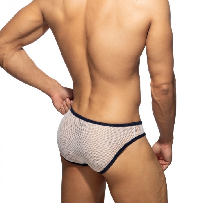 Slip de la marca ES COLLECTION - Mini slip mesh fever - blanc - Ref : AD1332 C01