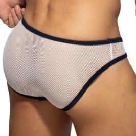 Slip de la marca ES COLLECTION - Mini slip mesh fever - blanc - Ref : AD1332 C01