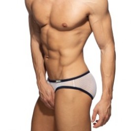 Slip de la marca ES COLLECTION - Mini slip mesh fever - blanc - Ref : AD1332 C01