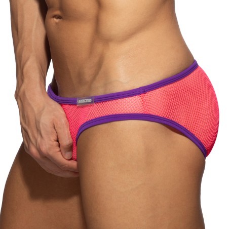 Mini Slip Mesh fever - Neonpink