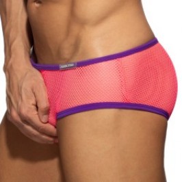 Slip mesh fever - Rose fluo