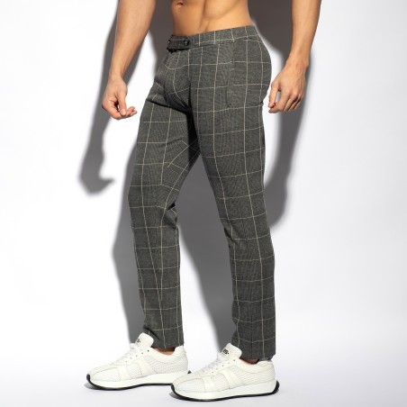 Pantalones de Tweed - Gris